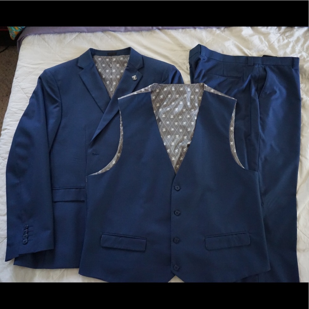 Stacy Adams 3 piece suit